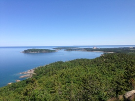 The view from atop Sugarloaf, Marquette