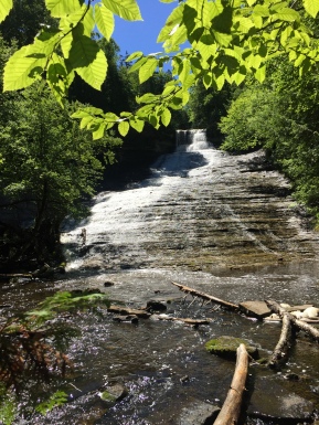 Laughing Whitefish Falls, Alger County